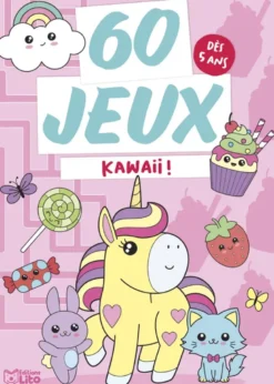 Bloc Jeux 60 Jeux Kawaii