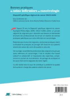 Bonnes pratiques de soins infirmiers en cancérologie