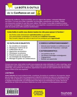 Boîte à outils Efficacité / Bien-être au travailLa boîte à outils de la confiance en soi - 2e éd.