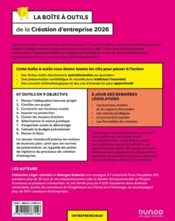 Boîte à outils EntrepreneuriatLa boîte à outils de la Création d'entreprise 2026