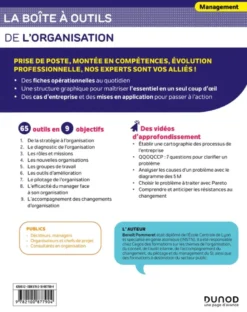 Boîte à outils ManagementLa boîte à outils de l'Organisation - 4e éd.