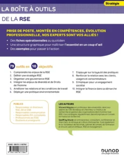 Boîte à outils Stratégie d'entrepriseLa boîte à outils de la RSE - 3e éd.