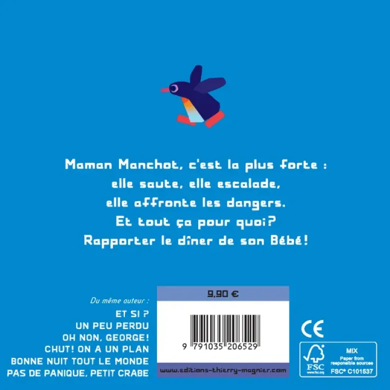 Bravo, Maman Manchot ! - tout-carton