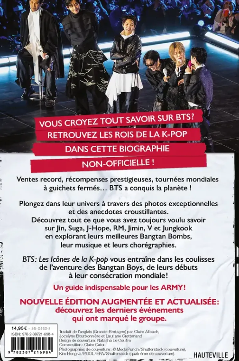 BTS : les icônes de la K-pop (2e édition augmentée)