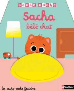 Cache-cache Sacha bébé chat