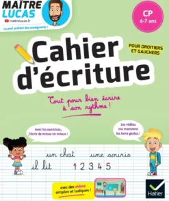Cahier d'écriture Maître Lucas - CP