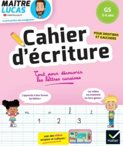 Cahier d'écriture Maître Lucas - GS