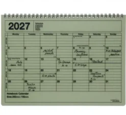 Calendrier 2027 - M