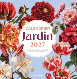 Calendrier mural jardin 2027