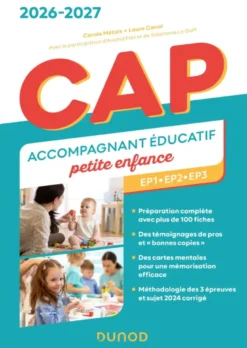 CAP Accompagnant éducatif petite enfance (AEPE) - Épreuves professionnelles 2026-2027