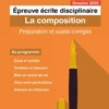 CAPES Anglais 2025 - Épreuve écrite disciplinaire - La composition