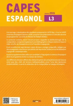CAPES Espagnol 2027. Bac +3 - De la fin du Franquisme à la Transition démocratique : "La caída de Madrid" de Rafael Chirbes