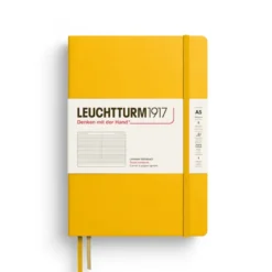 Carnet A5 rigide Dot Jaune