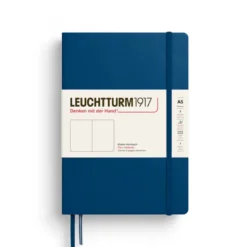 Carnet A5 rigide Pages blanches Indigo