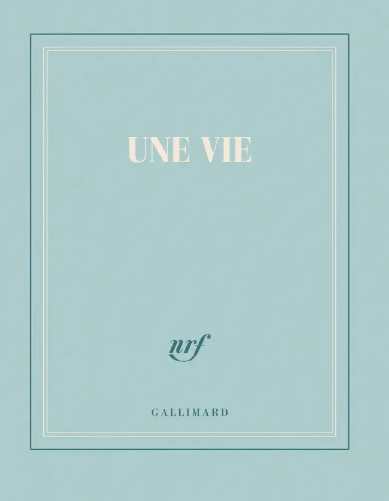Carnet carré «Une vie» (papeterie)