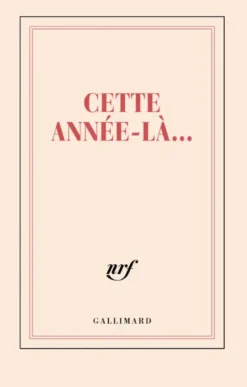 Carnet «Cette année-là» (papeterie)