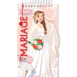 Carnet créatif Mode Academy Mariage (avec un bracelet)