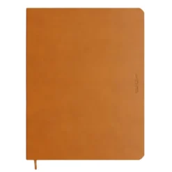 Carnet de notes large marron