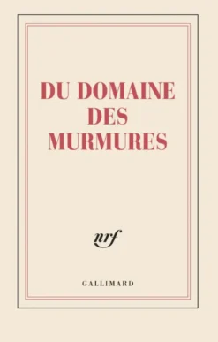 Carnet «Du domaine des Murmures» (papeterie)