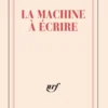 Carnet "La machine à écrire" (papeterie)