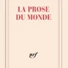 Carnet «La prose du monde» (papeterie)