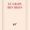 Carnet «Le grain des mots» (papeterie)