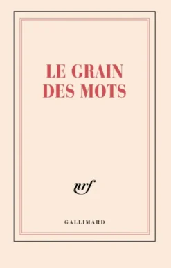 Carnet «Le grain des mots» (papeterie)