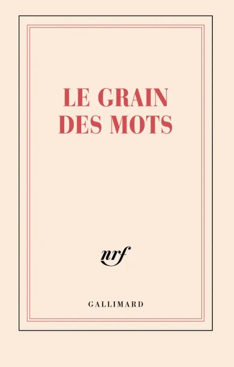 Carnet «Le grain des mots» (papeterie)