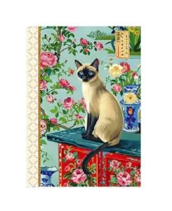 Carnet à mots de passe Chat siamois