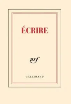 Carnet poche «Écrire» (papeterie)