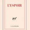 Carnet poche «L'Espoir» (papeterie)