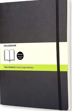 Carnet XL souple - Pages blanches