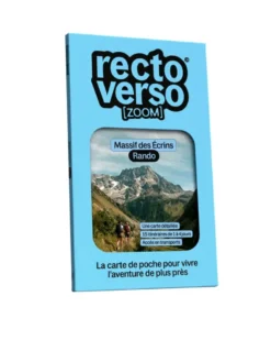 Carte 15 randonnées dans le massif des Ecrins