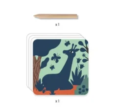 Cartes à gratter- Grosses bêtes