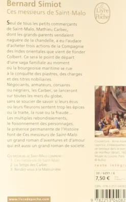 Ces messieurs de Saint-Malo .Ces messieurs de St-Malo (Ces messieurs de St-Malo, Tome 1)