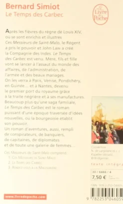 Ces messieurs de Saint-Malo .Le Temps des Carbec (Ces messieurs de St-Malo, Tome 2)