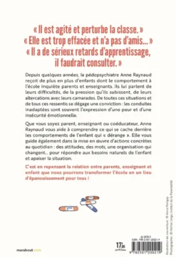Cet enfant qui dérange à l'école