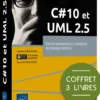 C# 10 et UML 2.5 - Coffret de 3 livres : Des fondamentaux à l'utilisation des Design Patterns