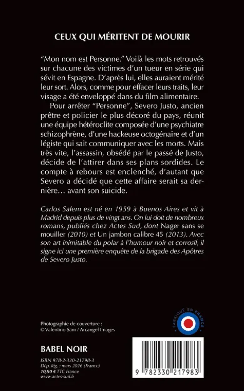 Ceux qui méritent de mourir