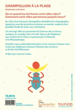 Champollion à la plage