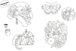 Chats collants : le livre des stickers
