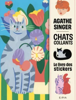 Chats collants : le livre des stickers