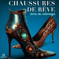 Chaussures de rêve - Livre de coloriage