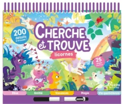 Cherche et trouve - Licornes