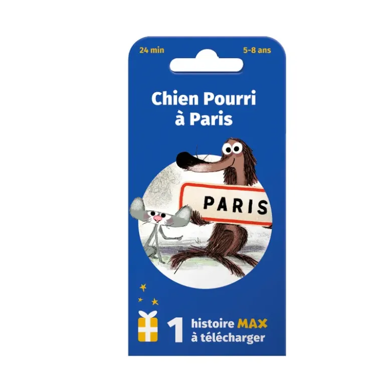 Chien Pourri !MAX - Carte Chien pourri à Paris - La Boîte à Histoires de l'école des loisirs