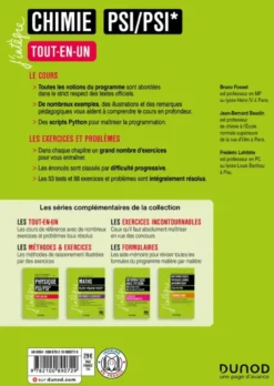 Chimie Tout-en-un PSI/PSI* - 5e éd.