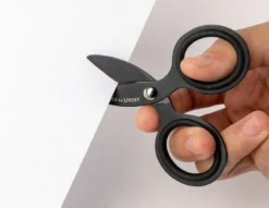 Ciseaux Mini en acier Noir