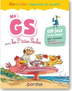 Cocorico J'apprends en jouant ! Ma GS avec les P'tites Poules