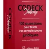 CoDeck Challenge - 100 cartes juridiques et ludiques