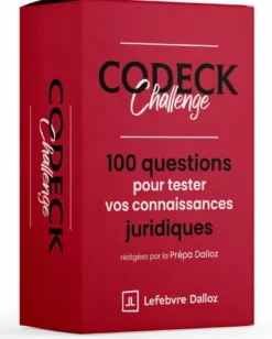 CoDeck Challenge - 100 cartes juridiques et ludiques